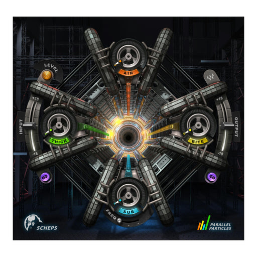 Waves Scheps Parallel Particles plugin interface
