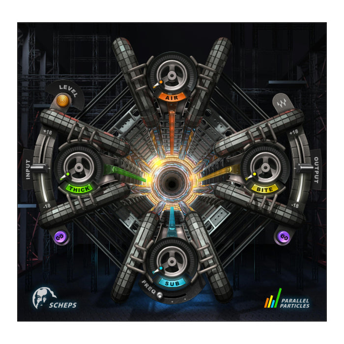 Waves Scheps Parallel Particles plugin interface