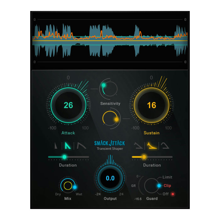 Waves Smack Attack plugin interface