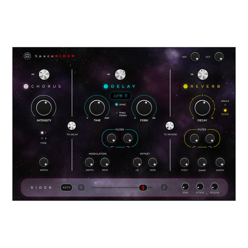 Waves Space Rider plugin interface