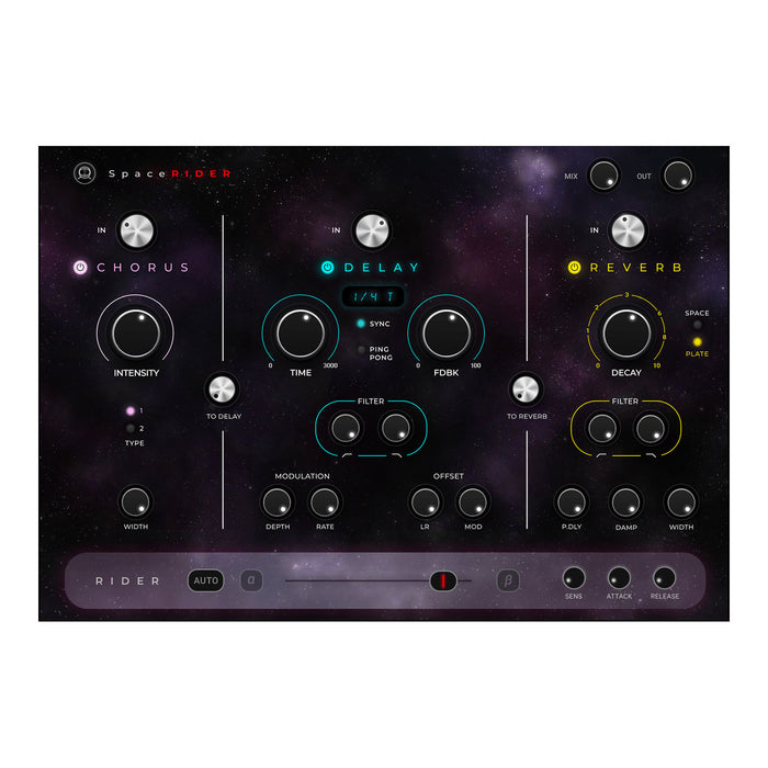 Waves Space Rider plugin interface