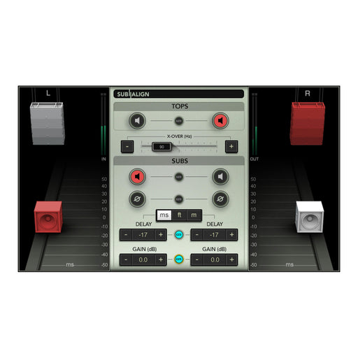 Waves Sub Align plugin interface