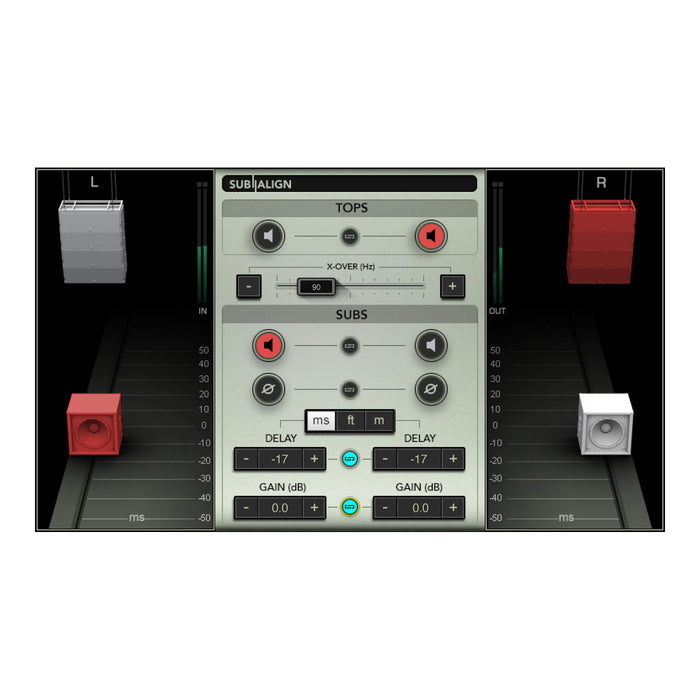 Waves Sub Align plugin interface