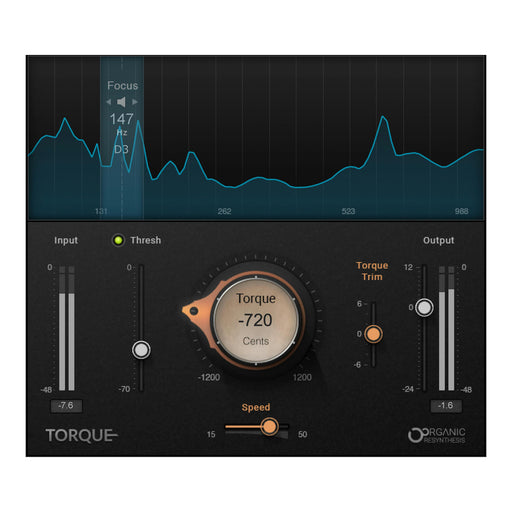 Waves Torque plugin interface