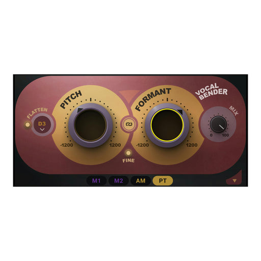 Waves Vocal Bender plugin interface
