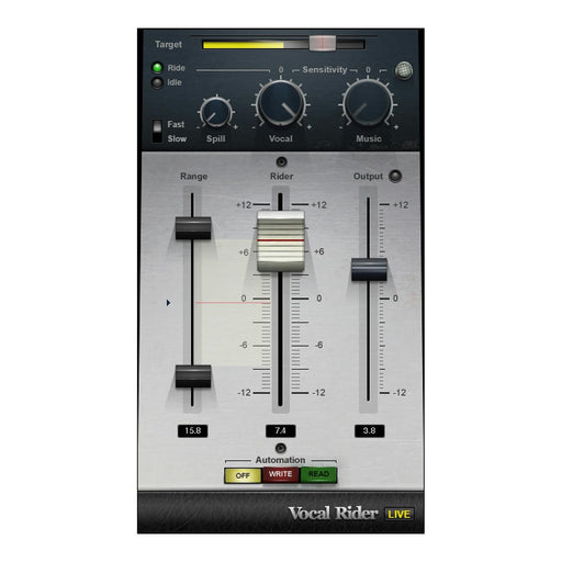Waves Vocal Rider plugin interface