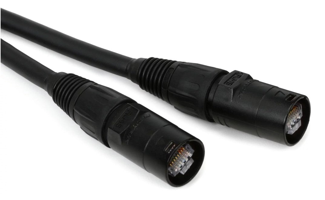 Studiocare EtherCON CAT5e Cable with Neutrik Ethercon Connectors & VanDamme Tourcat Cable