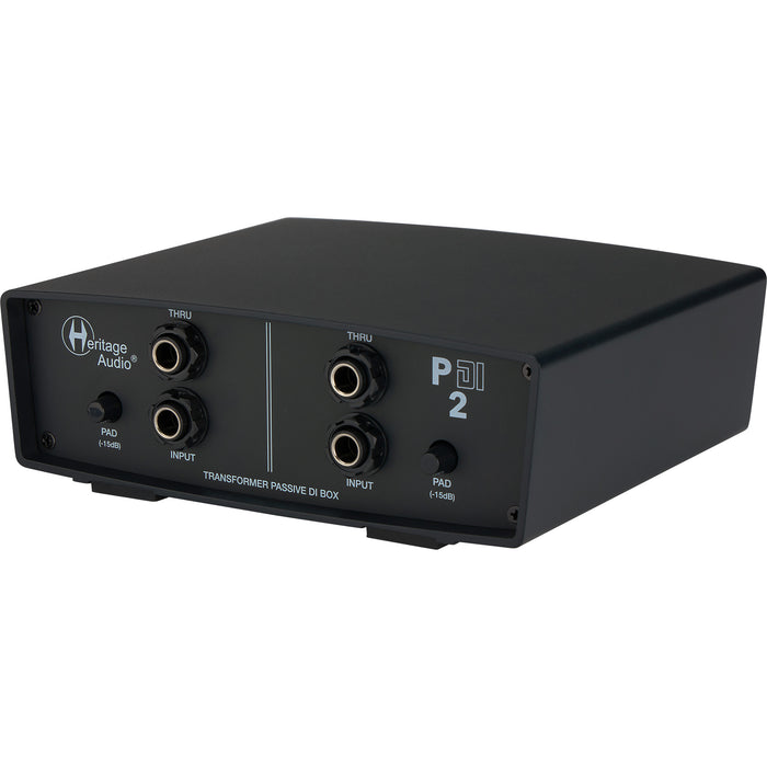 Heritage Audio P DI 2 - Dual Channel Passive DI Box