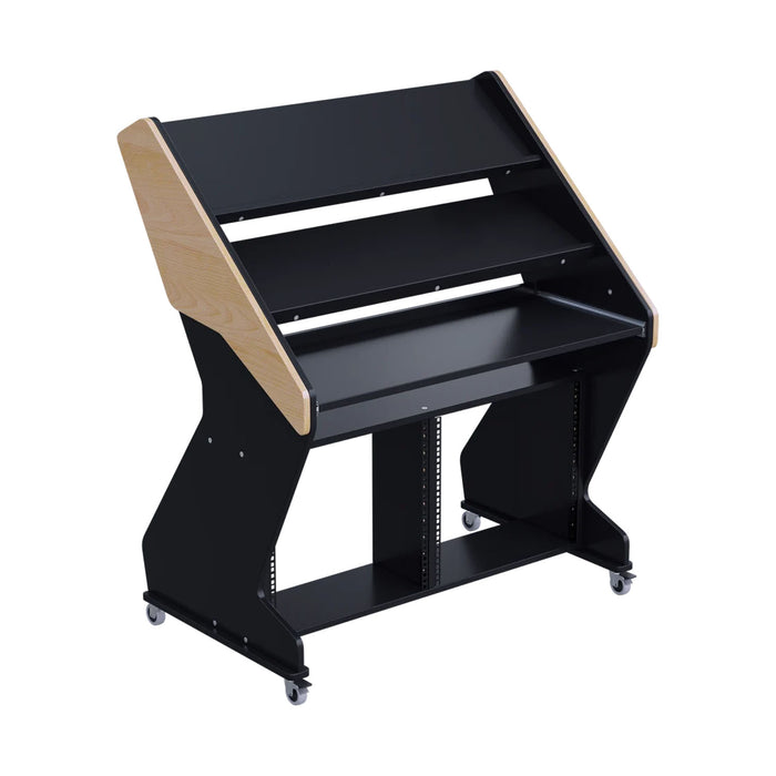 Buso Audio Synthstation Pro Rack - 3-Tier Gear Station with 2x10U Integrated Rack Space