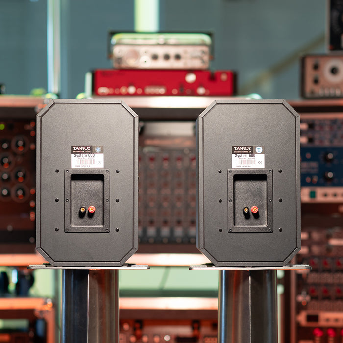 Tannoy System 600 Dual Concentric Passive Studio Speakers Pair - Used