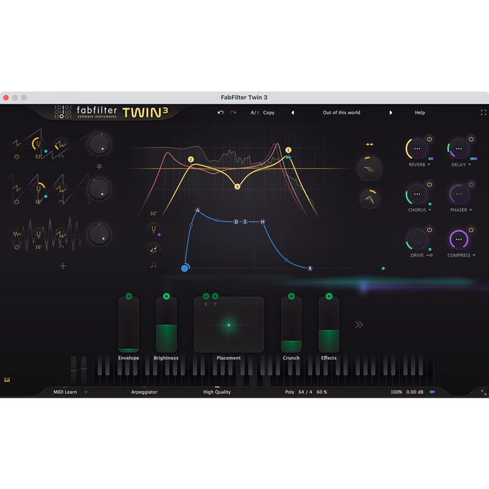 FabFilter Twin 3 - Versatile and Powerful Synthesizer with Deep Modulation Capabilities