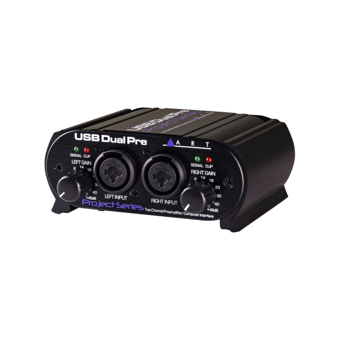 ART USB Dual Pre PS - USB Dual Preamp & Computer Interface