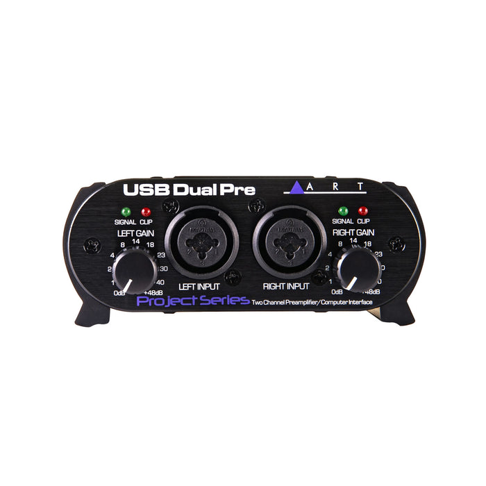 ART USB Dual Pre PS - USB Dual Preamp & Computer Interface