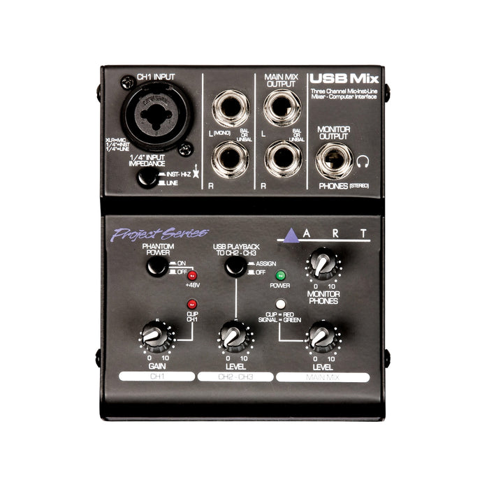 ART USB Mix - Mini USB Recording Mixer