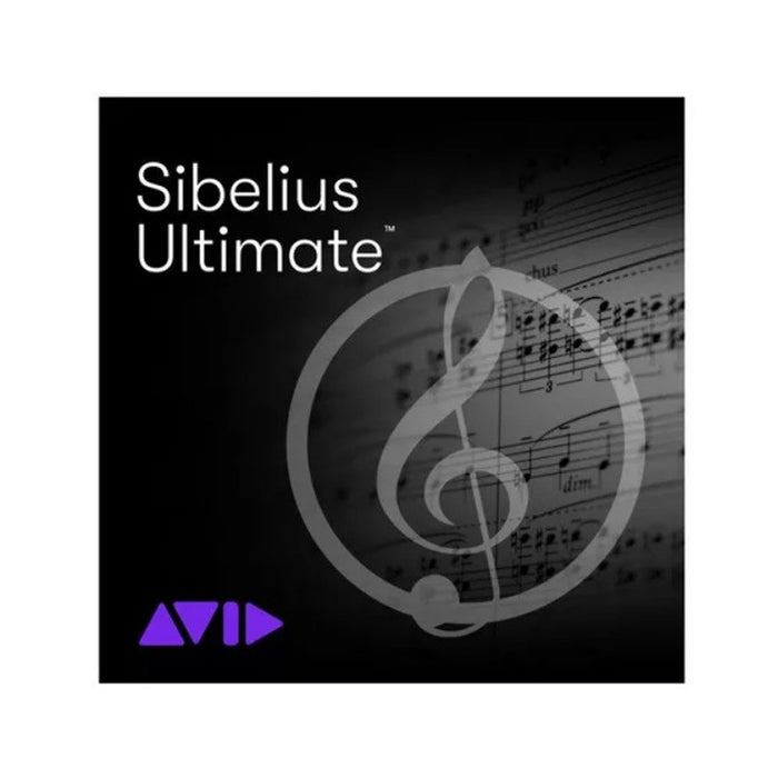 Sibelius Ultimate Subscription - 1 Year Subscription License NEW
