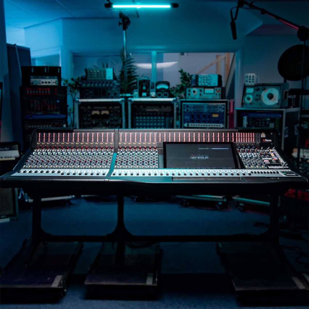 AMS Neve Genesys Black G48 Console Inc. 3 x 8-Channel VCA Dynamics & C ...