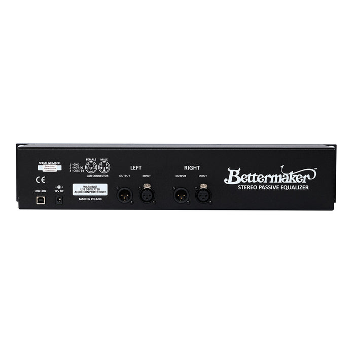 Bettermaker Valve Stereo Passive Equalizer (VSPE)