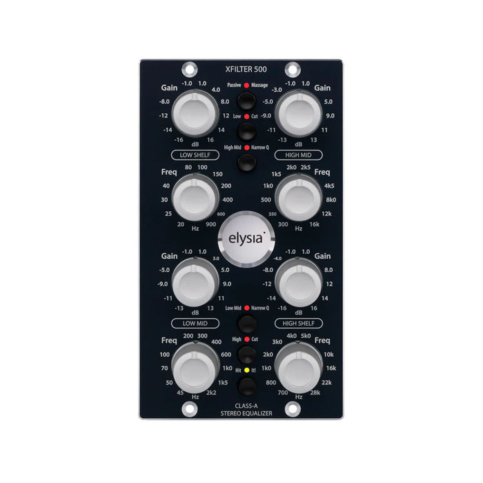 Elysia XFILTER 500 - Stereo EQ 500 Series Module