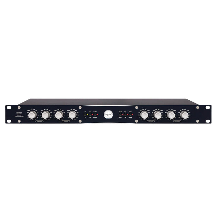 Elysia XFILTER - Stereo Equalizer 19" Rack Version