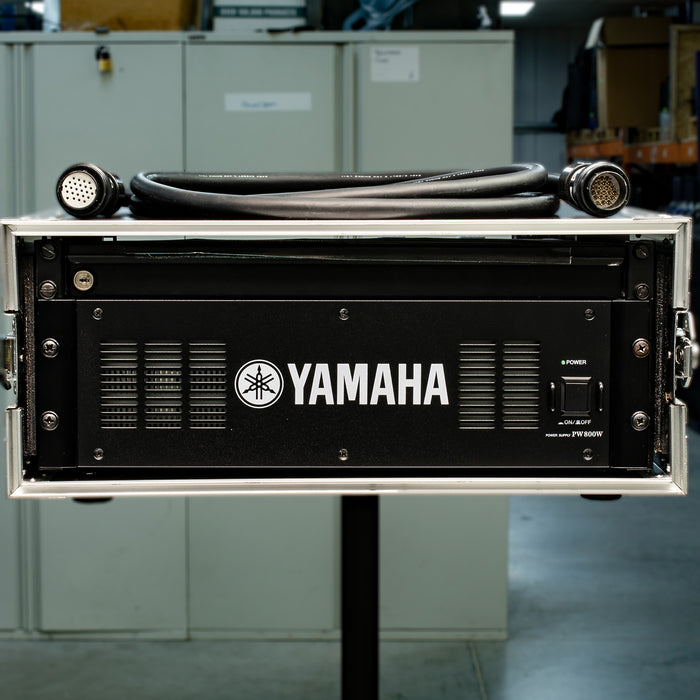 Yamaha CL3 Digital Mixer DANTE Inc. Meterbridge, PW800 PSU and Flightcase - Used