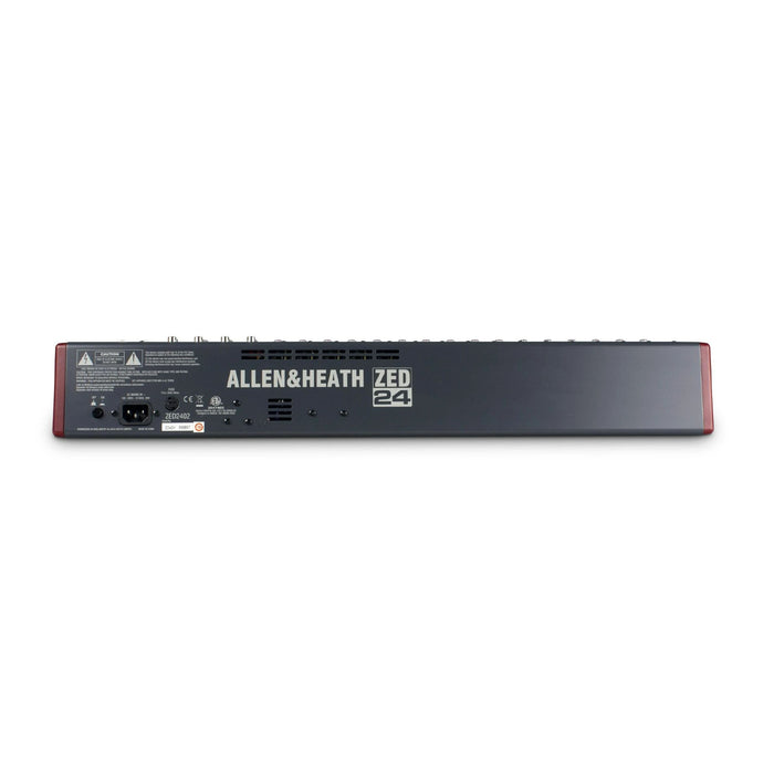 Allen & Heath ZED24 Mixer - 16 Mono, 4 Stereo, USB