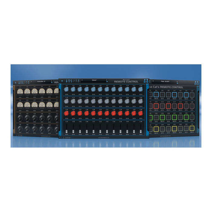 Blue Cat's Remote Control plugin interface – included in the Blue Cat Audio Crafters Pack