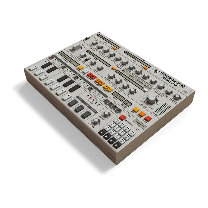 D16 Phoscyon 2 303 bass synth plugin interface