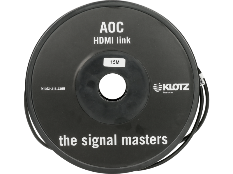 Klotz - FOAUH020 - HDMI 2.1 aoc Link - active optical cable HDMI-A / 4k / 8k ready 20m