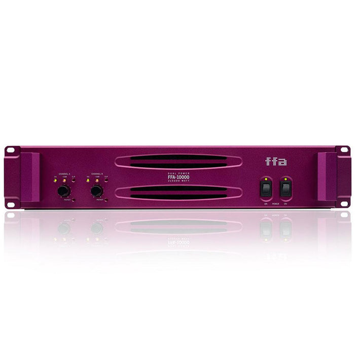 Full Fat Audio FFA-10000 Power Amp - 2 x 8 Ohms 1500W, 4 Ohms 3000W, 2 Ohms 5000W - B-Stock