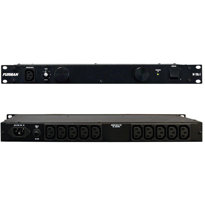 Furman M-10Lx E Power Conditioner with Lights