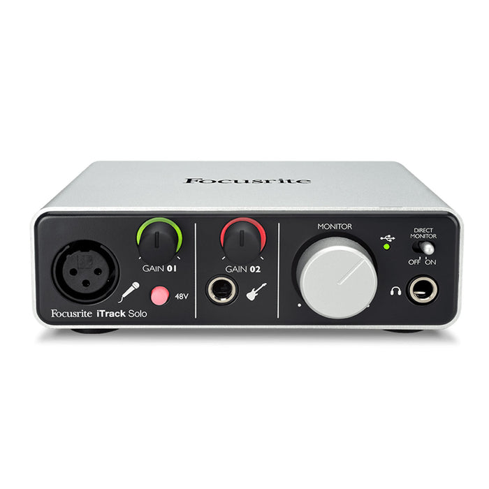 Focusrite iTrack Solo Lightning - Audio interface for iPad, PC and Mac