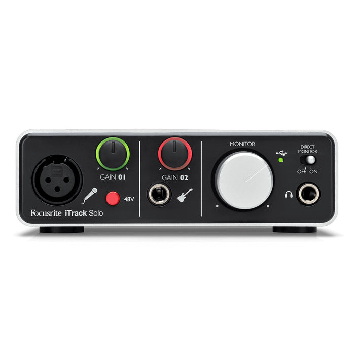 Focusrite iTrack Solo Lightning - Audio interface for iPad, PC and Mac