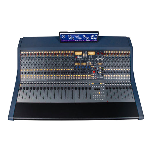 Neve 8424E analogue mixing console with Elements Upstand Screen