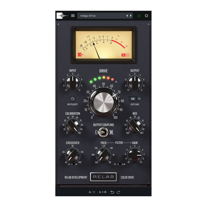 Relab Color Drive plug-in interface