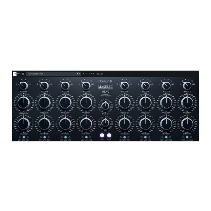 Relab Maselec MEA-2 plug-in box artwork