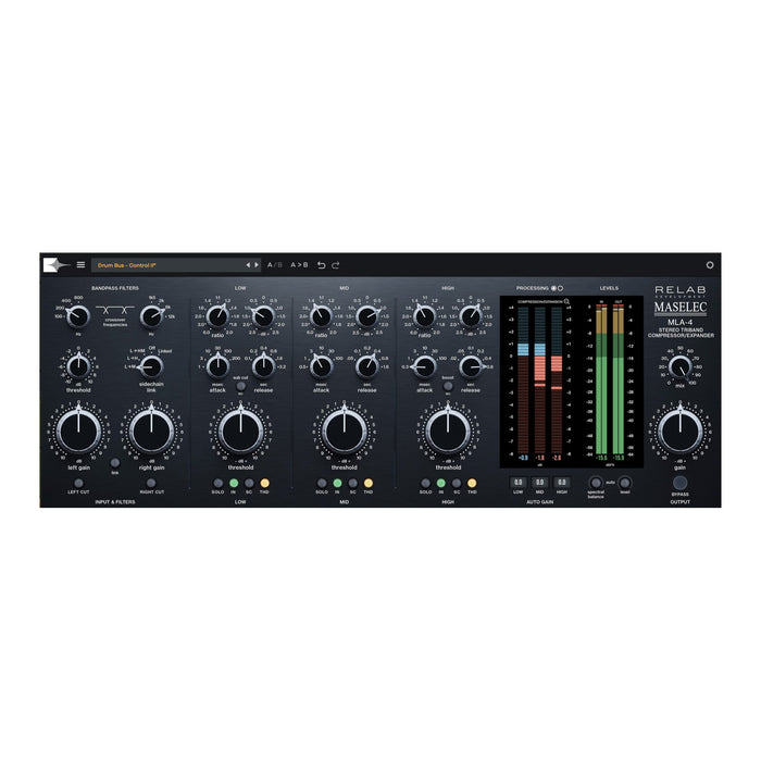 Relab Maselec MLA-4 plug-in interface