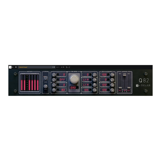 Relab Q82 Natural Resonance Reverb plug-in interface