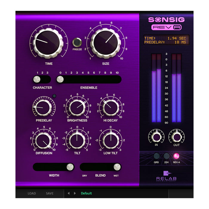 Relab Sonsig Rev-A plug-in interface