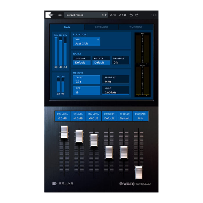Relab VSR REV6000 plug-in interface