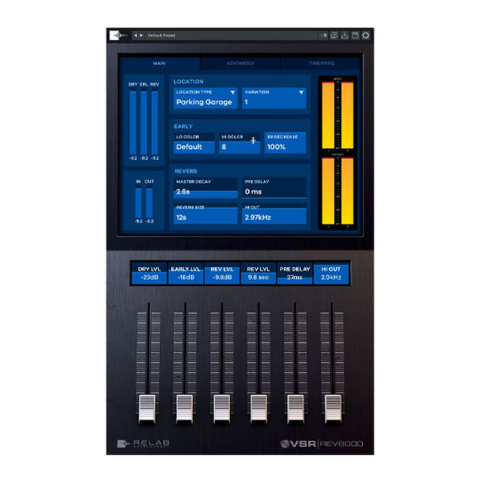 Relab VSR REV6000 plug-in box artwork