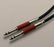 Mogami 2893 High Performance Studio Grade TT-Bantam Patch Cable - Red Connector