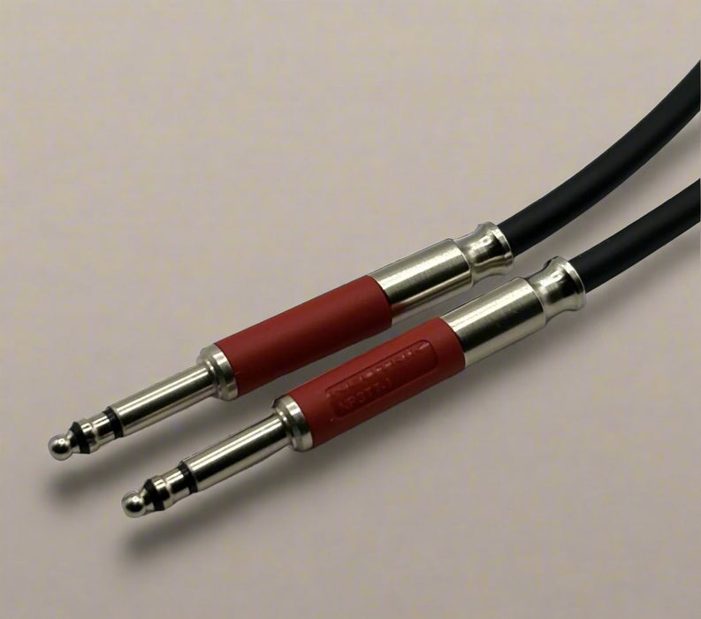 Mogami 2893 High Performance Studio Grade TT-Bantam Patch Cable - Red Connector