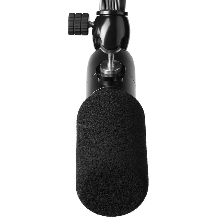 Earthworks ETHOS XLR Black - Broadcasting Microphone with Supercardioid Polar
Pattern and Replaceable Foam Windscreen