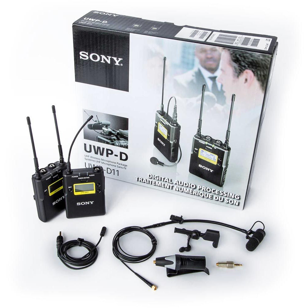 Sony UWP D11 with DPA 4099V Instrument Mic Bundle