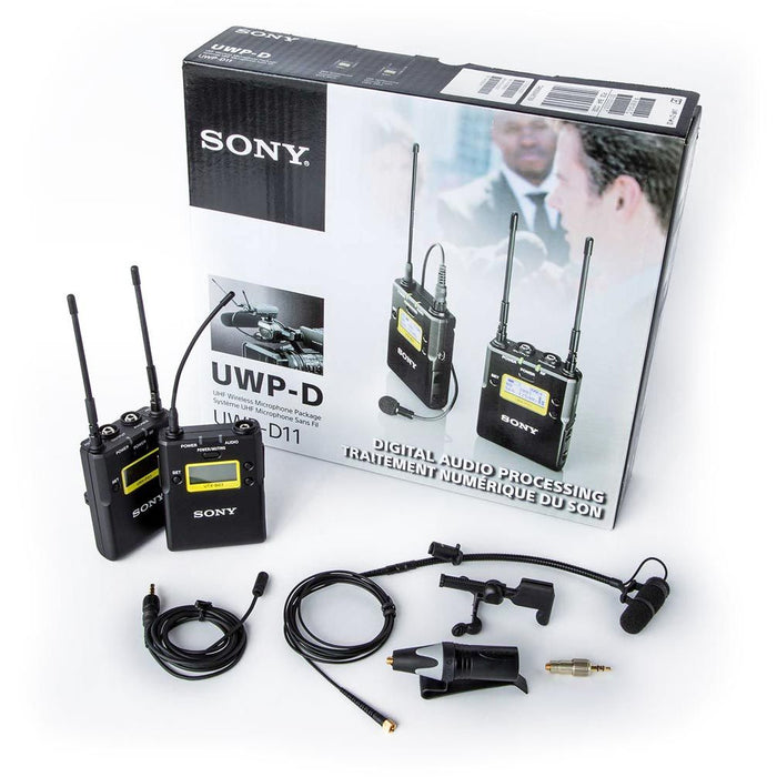 Sony UWP-D11 with DPA 4099V
