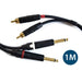 Klotz & Neutrik 1m Dual Phono to Jack Cable