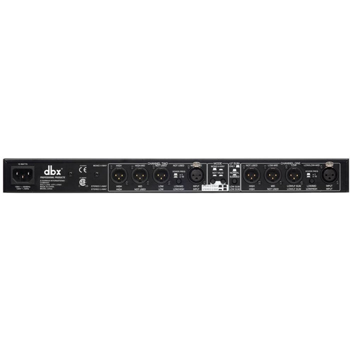 Dbx 234xs - Stereo 2/3-way/mono 4-way Crossover