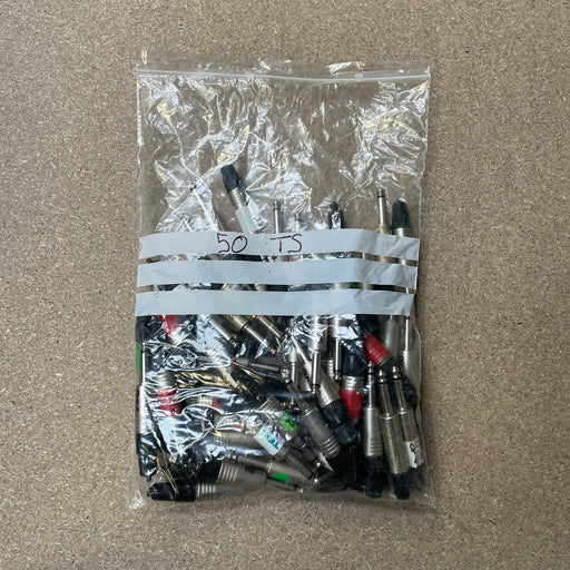 50x Used Neutrik Mono TS Connectors