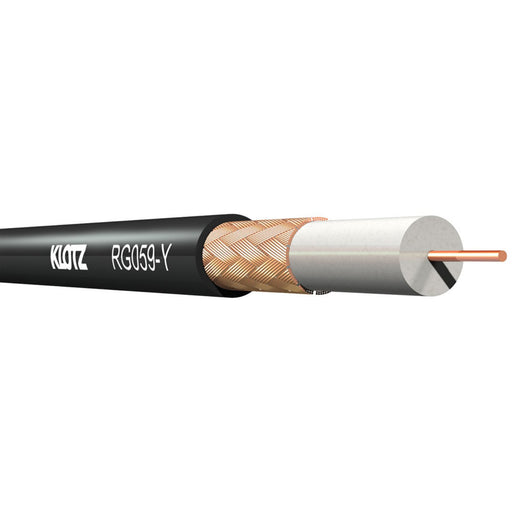 Klotz RG59BU 75 Ohm Coaxial Cable