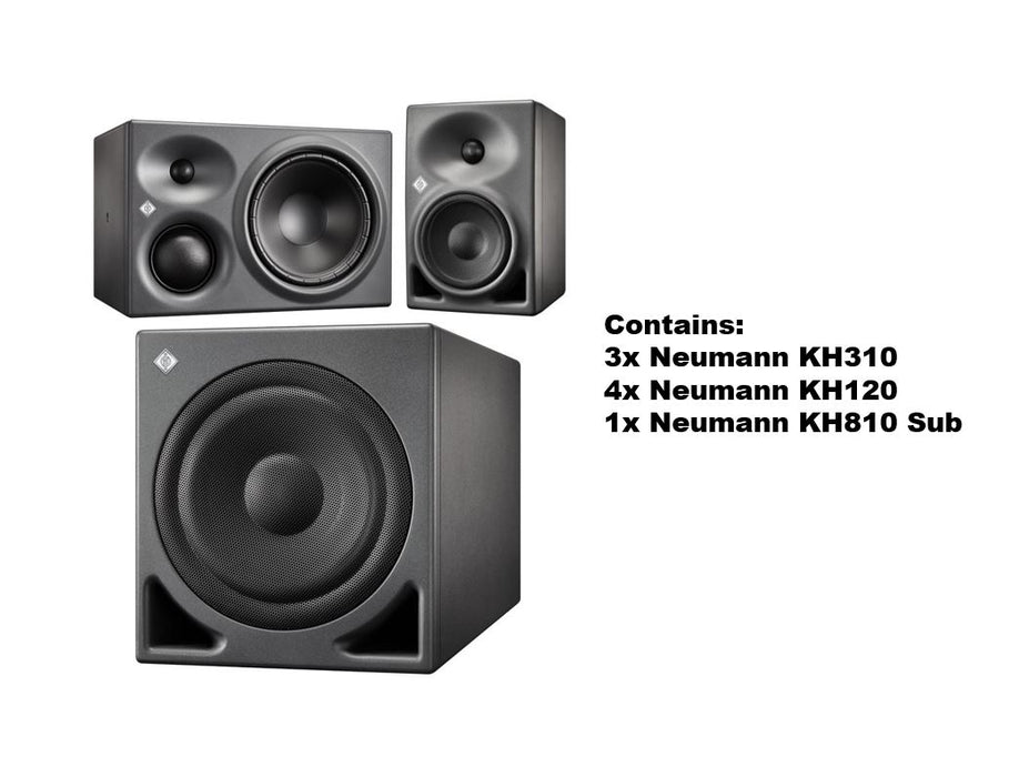 Neumann 7.1.4 Dolby Atmos Surround Sound Studio Monitor Kit with